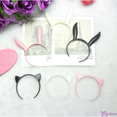 1/6 Bjd Doll Miniature Mini Bunny Ear Black TPS126BBLK